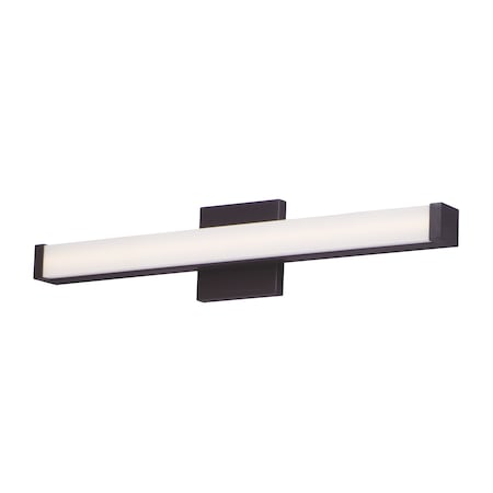 Maxim Lighting Spec Vanity 1-Light 24" Wide Bronze Vanity Light 52002BZ